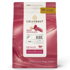 BARRY CALLEBAUT RUBY CIOCOLATA CACAO 47.3% 2.5KG